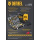 Набор инструментов, 1/2, 1/4, CrV, S2, пластиковый кейс, 64 предмета Denzel