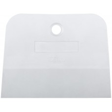 Шпатель резиновый белый 100 мм (06858)