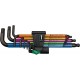 Г-образный ключ 5 x 154 мм с шаром Multicolour серия 950 SPKL Wera WE-022610