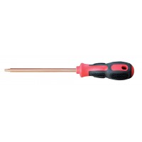 Отвертка Torx Т15*75 мм (общ.180мм) искробезопасный сплав BeCu 264A-1004, HORTZ