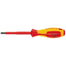 Отвёртка VDE TORX, TX25 x 80 мм, длина 185 мм, диэлектрическая (KN-982625)