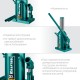 Домкрат бутылочный гидравлический 32 т, 255 - 405 мм KRAFT-LIFT KRAFTOOL 43462-32