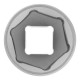 Набор торцевых головок 3/8, 6 гранные, CrV, 8-19мм, 10 штук Matrix