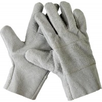 Спилковые рабочие перчатки XL 10 СИБИН 1134-XL