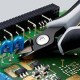 Бокорезы прецизионные ESD, острая головка, зажим для проволоки, 125 мм, 2-комп антистатические ручки (KN-7962125ESD)