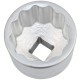 Головка, 3/4, 50 мм, торцевая, 12-гранная, GARWIN PRO, 610755-50