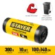 Мешки мусорные строительные HEAVY DUTY, 300 л, 10 шт, черные, особопрочные STAYER 39157-300