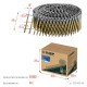 Гвозди барабанные CNW 40 x 2.1 мм, рифленые оцинкованные, 12600 шт ЗУБР 305383-40