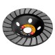Чашка алмазная зачистная, 125 мм, Turbo Sparta (729955)