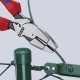 Плоскогубцы электромонтажные зона обжима 240 мм фосфатированные 2-комп ручки Linemans KN-0912240