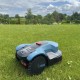 Робот газонокосилка GPS, 22.5 см, в комплекте 1 батарея 4.0Ач, Зарядная станция. X2 20В