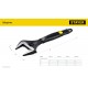 Ключ разводной COBRA, 150/34 мм, Professional (27264-15) STAYER