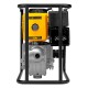 Мотопомпа бензиновая для грязной воды PX-80D, 15 л.с, 3, 1500 л/мин, глубина 8 м , напор 30 м Denzel (99204)