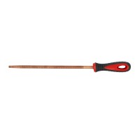 Напильник круглый 8,5х250мм BeCu искробезопасный 219-1006, HORTZ