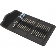 Набор бит нерж. с отвёрткой-битодержателем с патроном Rapidaptor, 17 пр. Kraftform Kompakt 60 Imperial WE-071117