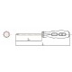 Отвертка Torx Т15*75 мм (общ.180мм) искробезопасный сплав AlCu 264A-1004, HORTZ