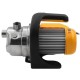 Садовый поверхностный насос GP1200Х, 1200 Вт, 3700 л/ч, подъем 46 м, нержавейка Denzel (97204)