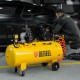 Компрессор воздушный BCV2300/100, ременный привод, 2.3 кВт, 100 литров, 440 л/мин Denzel (58111)