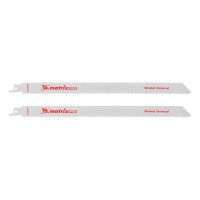 Полотна универсальные для сабельной пилы S1222VF, 275/1.8-2.5 мм, Bimetal, 2 шт, Pro Matrix