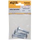 Винт мебельный (DIN 603) 8х40 (фасовка 4 шт) (27644-3)