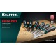 KRAFTOOL GRAND-6 набор стамесок-долот с двухкомпонентной рукояткой, 6 шт (1818-H6)