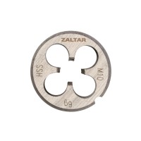 Плашка круглая резьбонарезная HSS, DIN 223 B (DIN EN 22568), M10 x 1.5, 30 x 11 (ZA-10406)