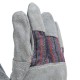 Перчатки спилковые комбинированные, (67736)