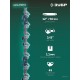 ЗУБР тип 6, 30 см, шаг 3/8?, паз 1.1 мм, 45 звеньев, цепь (71306-30)