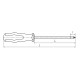 Отвертка диэлектрическая Профи PZ180 (КВТ) 78613