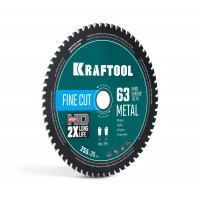 Диск пильный по металлу и стали Metal Cut, 255 х 30 мм, 63Т KRAFTOOL 36954-255-30-63