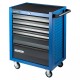 Тележка инструментальная 6 полочная Standart синяя RUNTEC RTSTD-6B