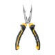 Длинногубцы изогнутые 160 мм RUNTEC RT-PLR03160
