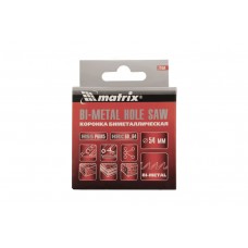 Коронка Bimetal, 54 мм Matrix (72454)