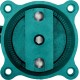 Тиски слесарные 200 мм, расход 368 мм Reversible KRAFTOOL 32705-200