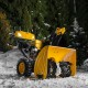 Бензиновая снегоуборочная машина SBL 711D PRO, 302cc, эл.старт, фара, обогрев, блок. дифф. Denzel (97655)
