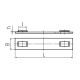 Бирка маркировочная МБС (304) 89х19 (Fortisflex) (71879)