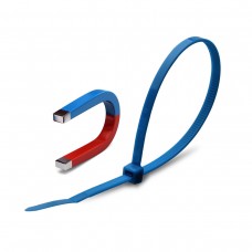 Стяжка нейлоновая КСС «Magnetic» 4х200 (син) (100шт) (Fortisflex) (87103)