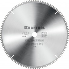 Пильный диск по алюминию Multi Material, 355 х 25.4 мм, 120Т KRAFTOOL 36953-355-25.4