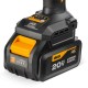 Гайковерт ударный аккумуляторный PRO 1/2, 20В, 2*4Ач, 750Нм RUNTEC RT-IW750