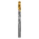 Сверло спиральное по металлу 9 x 125 мм, Р6М5, Golden Tip Denzel (718241)