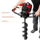 Мотобур (бензобур) d 60-150 мм 43 см? 1 оператор ЗУБР МБ1-150