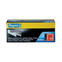 RAPID узкие, тип 53, 8 мм, 5000 шт, супертвердые профессиональные скобы (11857050)
