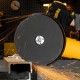 Машина шлифовальная угловая AG230-2400, 2400 Вт, 230 мм, 6000 об/мин Denzel (26915)
