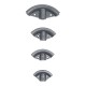 Трубогиб гидравлический, 1/2-3, 15 т, в комплекте с башмаками Matrix (181365)