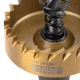 Коронка по металлу HSS, 40 мм, нитридтитановое покрытие Denzel (724112)