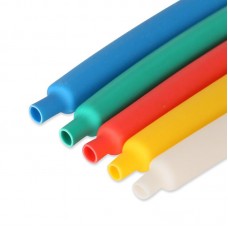 Трубка термоусадочная ТУТнг-LS-8/4 зел (КВТ) (102187)