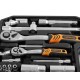 Набор инструментов 108 предметов 1/2" & 1/4", CRV, профессиональный в кейсе HORTZ 1187697
