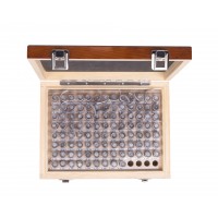 Набор гл. калибров 8,01- 9,00 +/-0,001 шаг 0,01 100шт Микрон