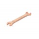Ключ гаечный рожковый двусторонний  20х22 омеднение SITOMO