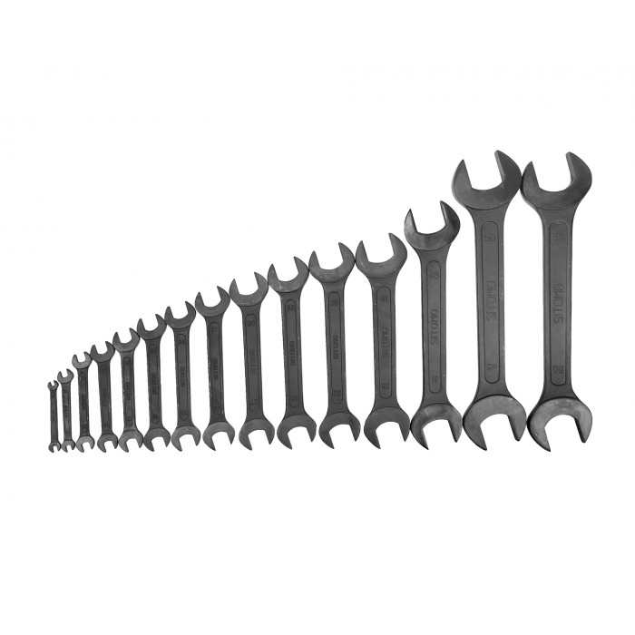 Набор ключей гаечных рожковых двусторонних 15шт. 6-55 SITOMO 422890 ...